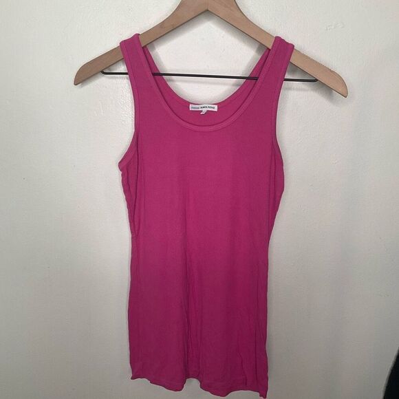 James Perse Ribbed Tank Top - Picture 1 of 4